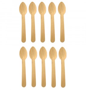 Cucharas de Bamboo (Pack de 10 Unidades)