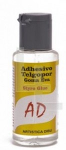 Adhesivo para Telgopor y Goma Eva x 50 ml